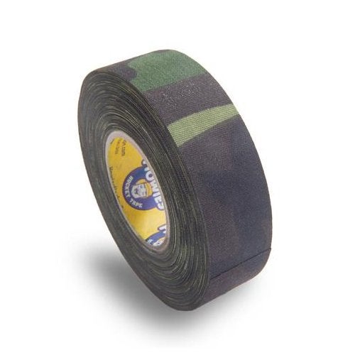 شريط Howies Hockey Stick Premium المبتكر باللون الأخضر المموه 1 بوصة × 20 ياردة (60 بوصة)